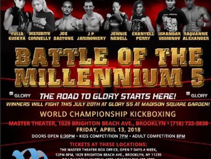Battle of the Millennium 5 Results - 4/13/18